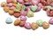 95 10mm Multi-Color Plastic Love Heart Beads with Animal Pictures